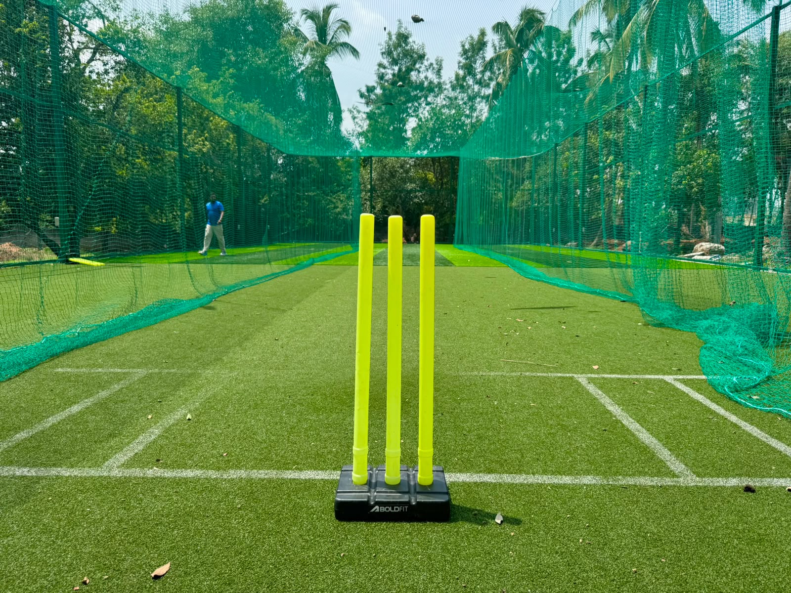 Racketeers — Cricket practice pitch