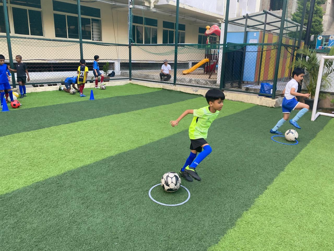 Racketeers — Youth football training